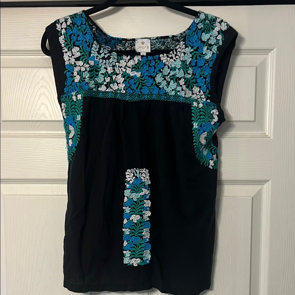 J.Marie Embroidered Top